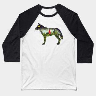 Big Bad Wolf Baseball T-Shirt